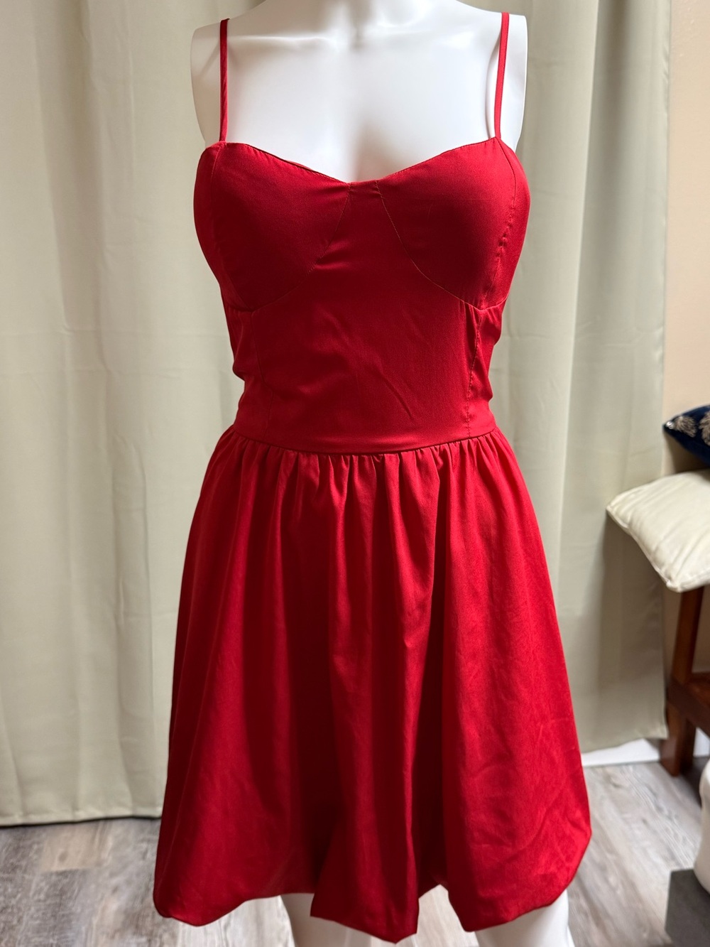 Red Bubble Dress